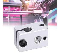 Aolidsive Pièces d'imprimante 3D Bloc Chauffant en Métal, Blocs Chauffants Standard, Paquet de 5 pour Usage Industriel, Compatible avec la Plupart des Imprimantes 3D