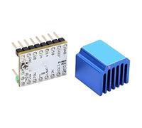 Aolidsive Pilote de Moteur Pas à Pas en Alliage d'aluminium pour Imprimante 3D, Module de Pilote de Moteur à, Sortie 1,4 A, 256 Micropas STEP DIR UART pour Mise à Niveau d' de la Carte de