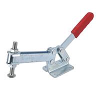 Aolidsive Pince à Bascule 630 Kg, Pince Horizontale Robuste, Fixation Solide en Fer et en Plastique pour les Projets de Menuiserie et les Opérations de Machines