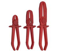 Aolidsive Pince à Pincer les Tuyaux, Matériau en Nylon, Ensemble de 3 Pièces, Petit, Moyen et Grand pour la Réparation des Freins de Conduite de Gaz de Tondeuse à Gazon