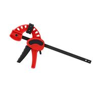 Aolidsive Pince de Type F 4 Pouces Pince à Bois Robuste à Bois pour la Fixation du, Opération Facile, Outil à Main Pratique pour le Travail du, la Réparation, les Utilisateurs de Bricolage