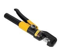 Aolidsive Pince Hydraulique YQK-70, Acier, Poignée Ergonomique, Force de Sertissage de 6 Tonnes, 16 Moules Inclus, Idéale pour les électriciens et les Projets de Bricolage