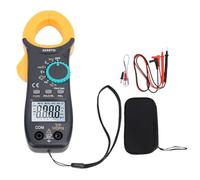 Aolidsive Pince Multimètre Numérique TRMS 3999 Points Multimètre à Plage Automatique avec Testeur de Température de capacité de Courant de Tension AC DC NCV pour électricien CVC Automobile