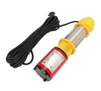 Aolidsive Pompe de Puits Profond DC 400 W Pompe de Puits Submersible Solaire DC 48 V 18 M Ascenseur 6 M3h Grand Débit avec Joint de Sortie 1 Po 1,5 Po 2 pour l'irrigation Agricole, étang