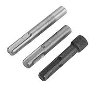 Aolidsive Porte-embout Hexagonal 3 Pièces, Jeu d'adaptateurs de Douilles SDS, Acier au Chrome Vanadium, Tige Hexagonale de 1/4 Pouces pour Perceuse à Percussion, Projets Rotatifs et de Bricolage