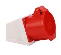 Aolidsive Prise de Courant Industrielle 5 Broches, Matériau ABS, Résistant aux Intempéries IP44, Indice 32A pour l'industrie et les Chemins de Fer