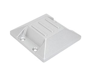 Aolidsive Prisme de Routière Prisme d'enquête en Alliage d'aluminium 25,4 Mm de Diamètre 8,92 Mm de Décalage Compact Portable pour l'arpentage au Sol, la Cartographie et la des Routes Routières