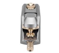 Aolidsive Raboteuse à Bois à Angle Bas, Construction en Alliage D'aluminium et Laiton avec Lame de 22 Mm et Angle de Travail de 33°, pour la Coupe et le Chanfreinage du Bois Fin