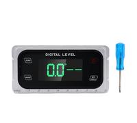 Aolidsive Rapporteur D'angle Numérique, Inclinomètre à écran Tactile avec Base Magnétique et Grand écran LCD, pour le Travail du Bois, les Machines de Travail des Métaux Automobiles