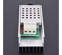 Aolidsive Régulateur de Tension électronique SCR AC 10 000 W 220 V, Transformateur Variable, Thermostat avec Dissipateur de Chaleur pour la Maison, l'atelier, l'équipement Industriel, Contrôle de