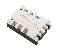 Aolidsive Relais Statique triphasé DC vers AC SSR TSR 10DA H 10A Entrée 3 à 32VDC Charge 24 à 480VAC Commutation Rapide pour Machines CNC Feux de Circulation d'automatisation Industrielle