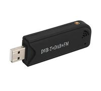 Aolidsive RTL2832U Clé USB DVB T Tuner avec Prise en Charge Radio FM Dab, Enregistrement Vidéo Numérique en Temps Réel pour Ordinateur Portable, Lecture de qualité DVD