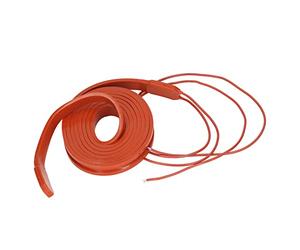 Aolidsive Ruban Chauffant en Silicone Ceinture Chauffante Flexible et étanche 220 V AC 150 W pour Compresseur d'air Chauffage Auxiliaire pour Moteurs Pompes à Eau Submersibles et équipements