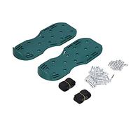 Aolidsive Sandales d'aérateur de Pelouse, Chaussures à Pointes Vertes en Copolypropylène pour l'aération du Jardin, Installation Facile avec clé, Parfaites pour Les Travaux de Cour et