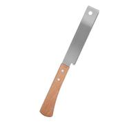 Aolidsive Scie à Main à Bois, Petite Scie à Main à Dents de Meulage Double Face, Acier à Haute Teneur en Carbone SK5 pour l'élagage et la Menuiserie