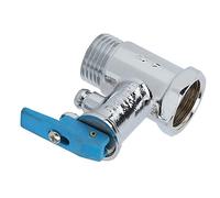 Aolidsive Soupape de sécurité en Laiton de 0,8 MPa, Soupape de Chauffe-eau à Pression Durable avec Poignée Rouge, Idéale pour la Plomberie de Cuisine de Chauffe-eau électrique