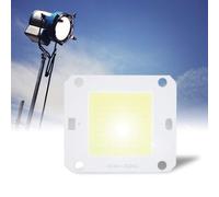 Aolidsive Source de Lumière COB, Lumière Intégrée LED Blanc Chaud 12 V 50 W pour éclairage DIY, Projection 4 500-5 000 Lm pour Projecteurs et Spots (6000-6500K)