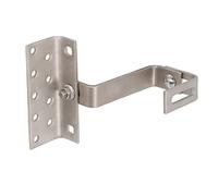Aolidsive Support de Panneau Solaire, Support de Toit PV Réglable en Acier Inoxydable, Positionnement à 180 Degrés, Résistance à la Corrosion pour Toit en Tuiles, Tuile en Acier de Couleur, en