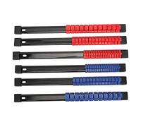 Aolidsive Support de Rail à Clamp/Holder de Douille, Matériau ABS, Roulements à Ressort, Couvercle Amovible pour Armoires à Outils et Organisateurs, adapté aux Douilles 1/4 3/8 1/2 (6PCS)