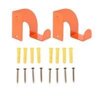 Aolidsive Support de Tronçonneuse Robuste, 2 Ensembles de Support de Suspension de Tronçonneuse en Métal Mural pour Outils D'atelier de Garage