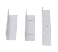 Aolidsive Support de Verrouillage Magnétique électrique Z L, Support Robuste en Alliage d'aluminium avec Force de Maintien de 600 LBS pour Système de Contrôle d'accès à Porte Unique dans les