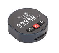 Aolidsive Télémètre à Rouleau Portable Télémètre Numérique 0 à 99,999 M électronique avec écran LCD Charge de Type C 10 Ensembles de Données pour l'arpentage des Sols de Construction