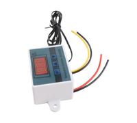 Aolidsive Thermostat Numérique ABS, Interrupteur de Contrôleur de Température DC12V, Plage de 14 à 230F, Sonde étanche de Contrôle 0,1C pour Incubateur, Réfrigérateur, Utilisation du Panneau CVC