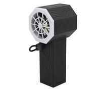 Aolidsive Ventilateur Portable, Souffleur d'air à Moteur sans Balais, Contrôle Continu de 12 000 TR/Min, Parfait pour Nettoyer la Poussière dans Les Ateliers et Les Maisons (Noir Blanc)
