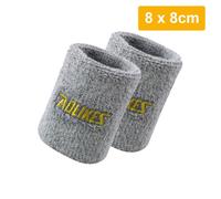 Aolikes 1 Paire De Bandeaux De Sport Pour Hommes Et Femmes - Bandeau Athlétique Évacuant L'humidité Pour Le Tennis,Le Basket-Ball,La Course À Pied - Type 8cm-Gray