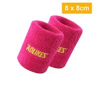 Aolikes 1 Paire De Bandeaux De Sport Pour Hommes Et Femmes - Bandeau Athlétique Évacuant L'humidité Pour Le Tennis,Le Basket-Ball,La Course À Pied - Type 8cm-Rose