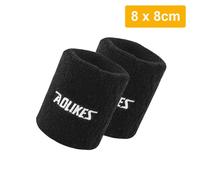 Aolikes 1 Paire De Bandeaux De Sport Pour Hommes Et Femmes - Bandeau Athlétique Évacuant L'humidité Pour Le Tennis,Le Basket-Ball,La Course À Pied - Type 8cm-Black
