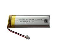 AOLIKES Batterie de rechange 3,7 V 1400 mAh pour caméra d'action Sena Prism Tube 4.0 PT10-01, SP53