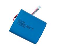 AOLIKES Batterie lithium-ion rechargeable 3,7 V 7800 mAh avec prise PH2.0/3P 3 fils connecteur DIY 18650 1s3p / 3 cellules /