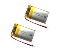 AOLIKES Lot de 2 batteries de rechange 1200 mAh pour casque Bluetooth Sena 50S/30K/20S EVO, prend en charge la charge rapide 50S, compatible avec les casques Bluetooth Sena TuffTalk Lite/Tufftalk M