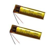 AOLIKES Lot de 2 batteries Lipo rechargeables 125 mAh de rechange pour casque sans fil Plantronics Voyager 5200 UC Poly V5200 Series