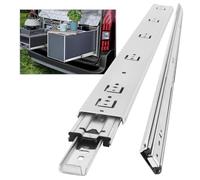 AOLISHENG Glissière de tiroir pour charges lourdes, capacité de charge jusqu'à 68 KG, sans serrure,Extension 300 350 400 450 500 550 600 650 700 750 800 850 900 950 1000mm, 1 Paire (2 pièces)