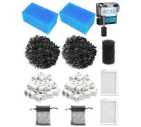 Aolleteau Lot de 2 filtres de rechange pour aquarium Fluval AC30/Aquaclear 30 Power Filter - pour aquariums de 37 à 100 litres