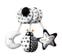 Aolso Jouet de Poussette de Bébé, Spirale d'Activité Bébé, Jouet en Spirale Siège, Jouets Suspendus d'Activité pour Poussette/Siège Auto/Berceau Enveloppant(Coccinelle)