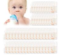 Aolso Sachet Conservation Lait Maternelle 250ML, 50PC Sac de stockage de lait maternel, Double Fermeture Étanche, Sac Lait Maternel Congelation, Sac Conservation Lait Maternel, vec Zone d'Écriture