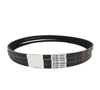 AOLUOER RECMF 6365 6370 6375 6380 6385, variateur de courroie dentée, générateur, moteur tondeuse à gazon, climatiseur voiture, trapézoïdale en caoutchouc, 1 pièce(1pc,RECMF-6385)