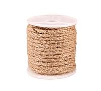 AOM Corde en sisal Naturel de qualité supérieure pour Arbre à Chat griffoir Post Jouet Chat Escalade Cadre Bricolage Tissage Chats Faisant des Jambes de Bureau Corde de Liaison #, 4mm