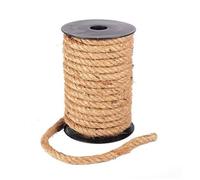 AOM Corde en sisal Naturel de qualité supérieure pour Arbre à Chat griffoir Post Jouet Chat Escalade Cadre Bricolage Tissage Chats Fabrication Jambes de Bureau Corde de Liaison #, 10 mm