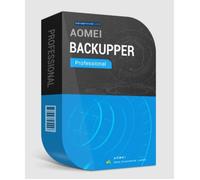 AOMEI Backupper Pro 7 Technician Plus - Full Version - Produit préactivé, activation perpétuelle pour Pour 2 PC