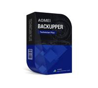 AOMEI Backupper Technician Plus 8.0 + WinPE ISO. Dernière version 2026. Produit en téléchargement.