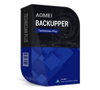 AOMEI Backupper Technician Plus Edition + Server| illimité | Mises à jour à vie | Serveurs illimités | PC | En téléchargement