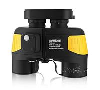 Aomekie Jumelles Marine 7x50 Étanches Jumelles Adultes avec Compas Sac et Prisme de BAK4