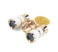 Aomekie Jumelles Theatre avec Cha?ne Jumelles de Spectacle Longue Vue en M¡§|tal pour Spectacle Tourisme Concert (Blanc