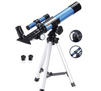 Aomekie Télescope Astronomique Enfant 32X, Trépied de Table Inclus, Cadeau d’Anniversaire & Noël, Idéal pour Cultiver l’Intérêt Astronomique des Débutants