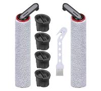 Aomiduo Kit de Rechange 7 Pièces pour Dreame H14 / H14 Pro / H14 Dual Accessoires Aspirateur Laveur avec 2 Rouleaux-Brosses + 4 Filtres HEPA + 1 Brosse de Nettoyage