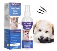 Aomig 200ML Spray Anti-Mordillage Chien, Repulsif Chien Spray avec Extrait Composé d'agrumes, Anti-Mastication Spray, Sprays Amer Correcteurs, Interieur&Extérieur, sans Alcool, Éducation Comportement